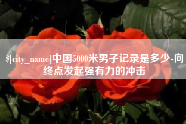 三亚中国5000米男子记录是多少-向终点发起强有力的冲击