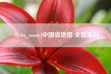 三亚中国省地图 全图黑白