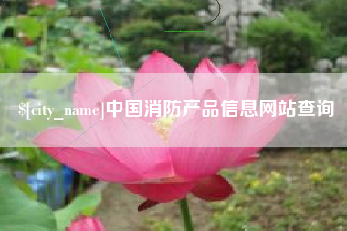 三亚中国消防产品信息网站查询