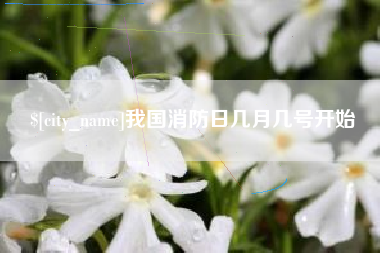 三亚我国消防日几月几号开始