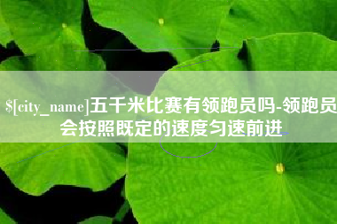 三亚五千米比赛有领跑员吗-领跑员会按照既定的速度匀速前进