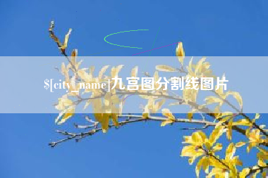 三亚九宫图分割线图片