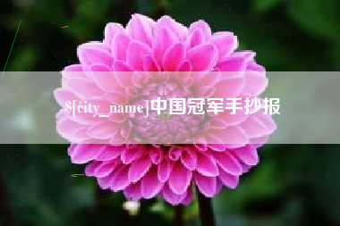 三亚中国冠军手抄报