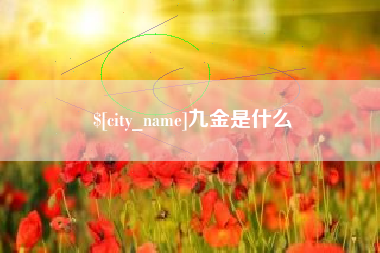 三亚九金是什么