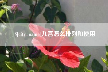 三亚九宫怎么排列和使用