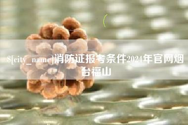三亚消防证报考条件2024年官网烟台福山